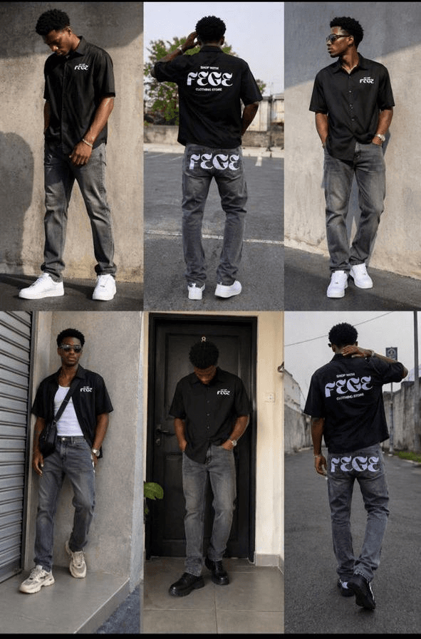 FEGE Street Casual Pants